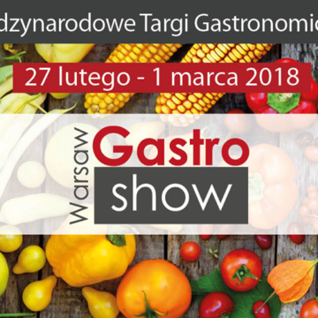 Zapraszamy na Warsaw Gastro Show 2018